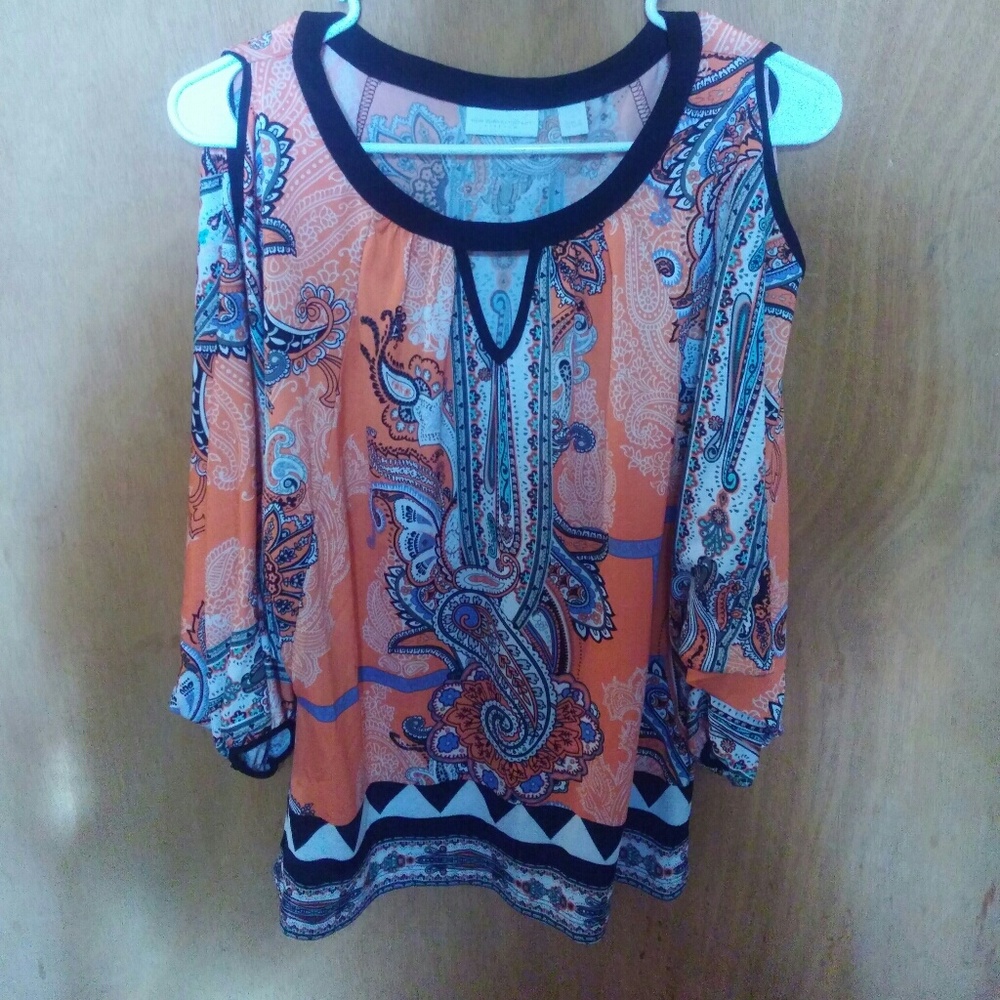 Multicolor Casual Top